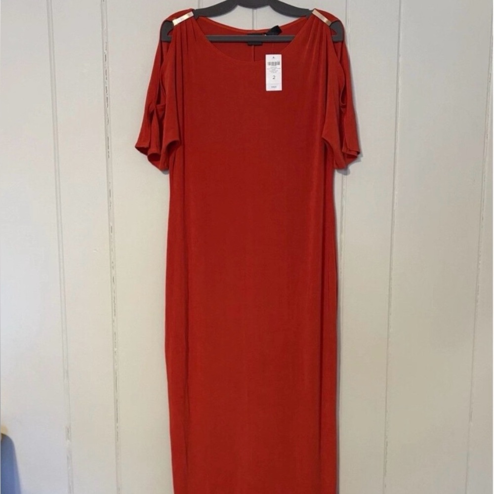 Chico’s Traveler’s Red/Orange Dress